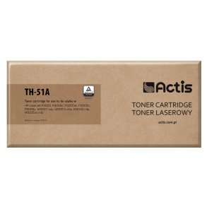 Actis Tonerpatron TH-51A (erstatning HP 51A Q7551A; Standard; 6500 sider; sort)