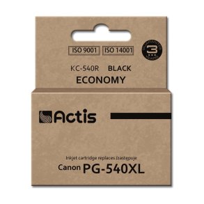 Actis KC-540R Blk (erstatning for Canon PG-540XL; Standard; 22 ml; sort)
