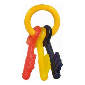Hund Bidering Nylabone Ngler Bacon Strrelse S Nylon Termoplastisk Hvalpe