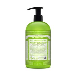 Flydende sbe Dr Bronner's Lemongrass Lime 710 ml