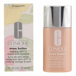 Anti-plet makeup Even Better Clinique 01-Alabaster Spf 15 (30 ml)