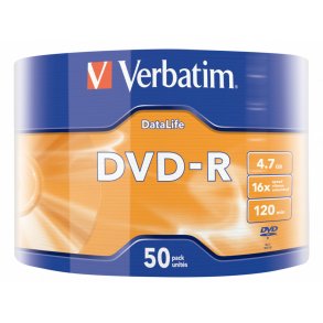 DVD-R Verbatim 43791 (50 enheder)