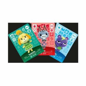 Interaktivt legetj Nintendo amiibo Animal Crossing Cards - Series 4 Pack 3 Dele 3 enheder