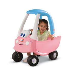 Gstol med hjul Little Tikes Cozy Princess 72 x 44 x 84 cm Bl Pink