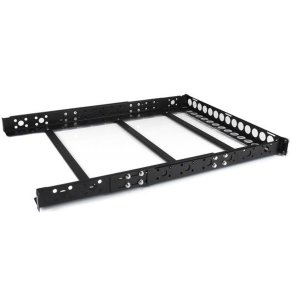 Vgmonteret rack kabinet Startech UNIRAILS1U