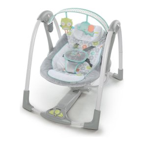 Gyngestol Ingenuity Compact Swing - Hugs & Hoots Hvid Gr