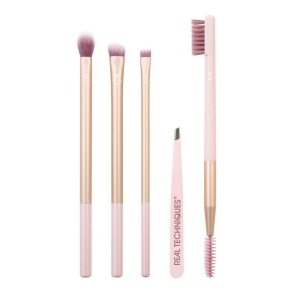 St med Makeup Brster Real Techniques Natural Beauty Eye 5 Dele (5 pcs)