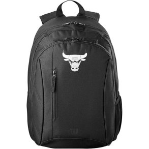 Casual Rygs�k Wilson NBA Team Backpack Chi Sort Sportslig