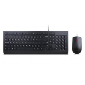 Tastatur Lenovo 4X30L79915 Sort Spansk qwerty QWERTY