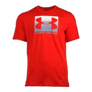 Kort�rmet T-shirt til M�nd  BOXED SPORTSTYLE Under Armour 1329581 600 R�d