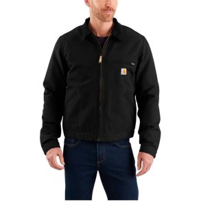 Sport Jakke til M�nd Carhartt Duck Detroit Sort