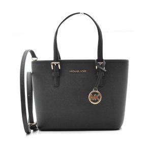 Hndtasker til damer Michael Kors 35T9GTVT0L-BLACK-NOIR Sort 22 x 18 x 10 cm