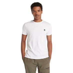 Kort�rmet T-shirt til M�nd Timberland TB0A2BPR1001 Hvid