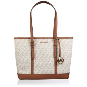 Hndtasker til damer Michael Kors 35S0GTVT1V-VANILLA Hvid 35 x 25 x 13 cm