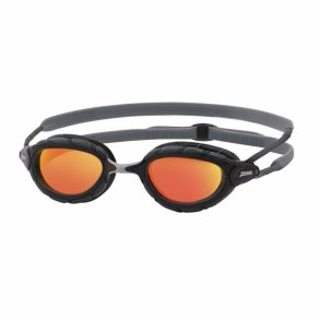 Svmmebriller til Brn Zoggs Predator Titanium Orange Small