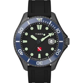 Herreur Timex DEEP WATER TIBURON AUTOMATIC Sort ( 44 mm)