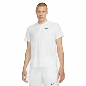 Kort�rmet Polotr�je til M�nd Nike Court Dri-Fit Advantage Hvid