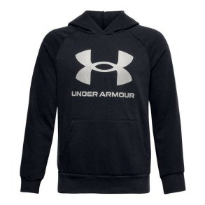 H�ttetr�je til B�rn Under Armour Fleece Rival Big Logo Sort