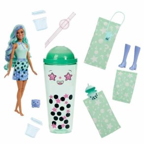 Babydukke med tilbehr Barbie Pop Reveal Scented Doll Bubble Tea Series