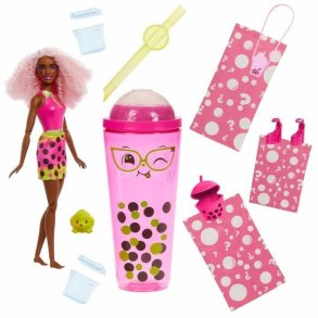 Babydukke med tilbehr Barbie Pop Reveal Scented Doll Bubble Tea Series