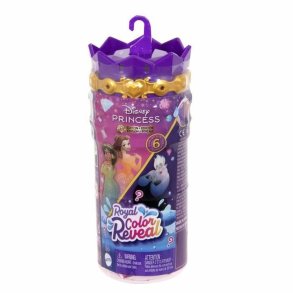 Babydukke med tilbehr Disney Princess Royalty Color Reveal