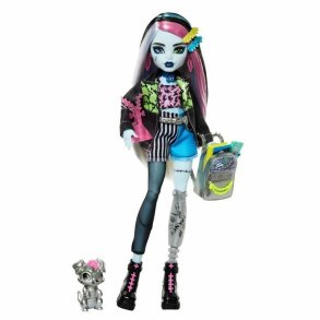 Babydukke med tilbehr Monster High Frankie Stein