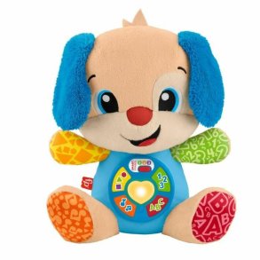 Bamse Fisher-Price Laugh and Learn Puppy Progressive Awakening Musical Plush JFD20 Brun plys Musical Hund