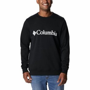 Sweaters uden H�tte til M�nd Columbia Logo Fleece Crew Sort