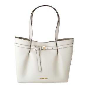 Hndtasker til damer Michael Kors 35H0GU5T9T-OPTIC-WHITE Hvid 34 x 28 x 15 cm