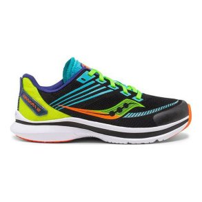 L�besko til b�rn Saucony Kinvara 12 JR Sort