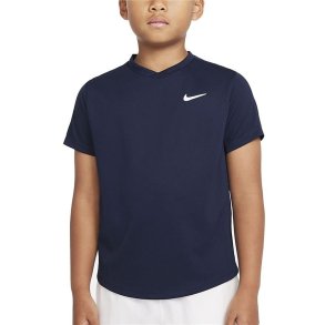 B�rne Kort�rmet T-shirt Nike CV7565-451 Marinebl�