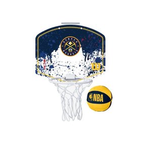 Basketballkurv Wilson NBA Team Mini Denver Nuggets Bl�