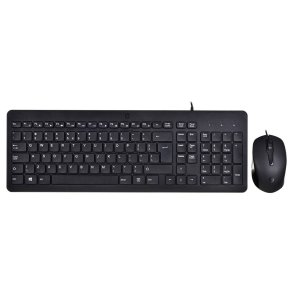 Tastatur og mus HP 150 Sort QWERTY Qwerty US