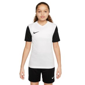 B�rne Kort�rmet T-shirt Nike TIEMPO PREMIER 2 TEE DH8389 100 Hvid