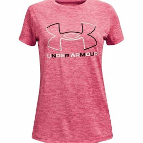 B�rne Kort�rmet T-shirt Under Armour Pink
