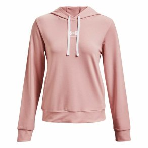 H�ttetr�je til Kvinde Under Armour Rival Terry Pink