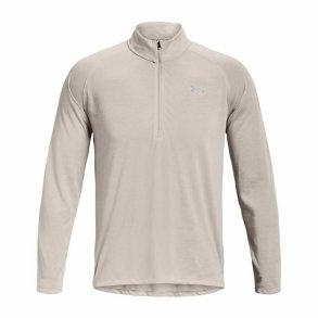 Lang�rmet T-shirt til M�nd Under Armour Streaker Run Beige