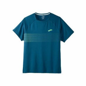 Kort�rmet T-shirt til M�nd Brooks Atmosphere  2.0 Cyan