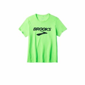 Kortrmet T-shirt til Mnd Brooks Distance Sleeve 3.0 Grn