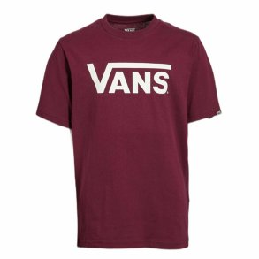 B�rne Kort�rmet T-shirt Vans Drop V Boy-B Brun