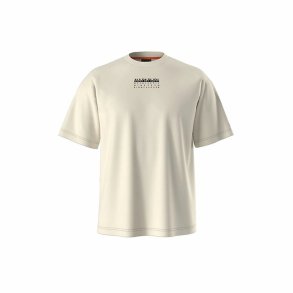 Kortrmet T-shirt til Mnd Napapijri S-Premium Ss Beige Dimity 2 Beige
