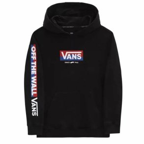 Sweatshirt til Brn Vans Easy Logo Sort