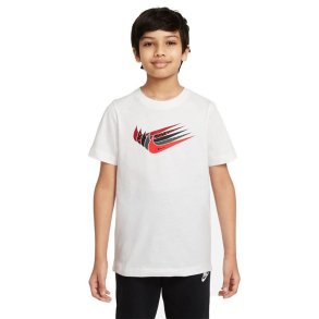 B�rne Kort�rmet T-shirt Nike DO1824-100 Hvid