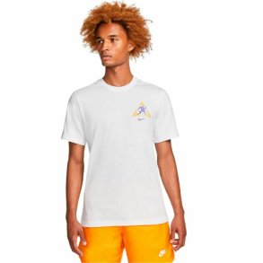 Kort�rmet T-shirt til M�nd Nike Sportswear Hvid