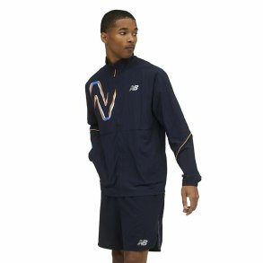 Vindblser Jakke New Balance Mrkebl