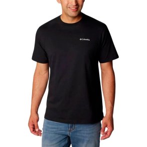 Kort�rmet T-shirt til M�nd Columbia North Cascades Sort