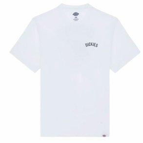 Kortrmet T-shirt til Mnd Dickies Dickies Snake Ss Tee Hvid