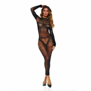 Bodystocking Ren� Rof� Sort (Onesize)