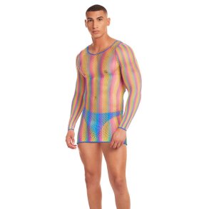 Undert�j S�t Rainbow Party Multifarvet L/XL