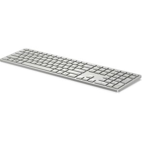 Tastatur HP 3Z729AA#ABE Spansk qwerty S�lvfarvet Sort Gr�